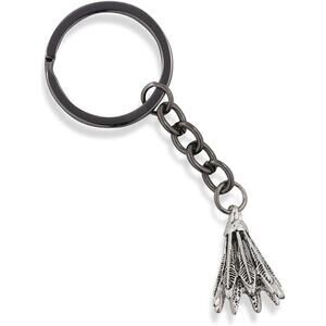 Shuttlecock Birdy Badminton Sports Charm Keychain